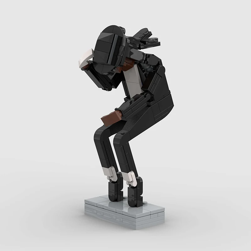 Building Blocks - MOC Michael Jackson Bouwstenenset Koning van