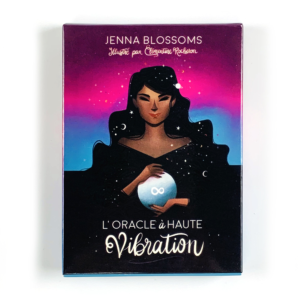 Tarot Cards Deck With Guidebook - L'Oracle à Haute Vibration - 44-kaart