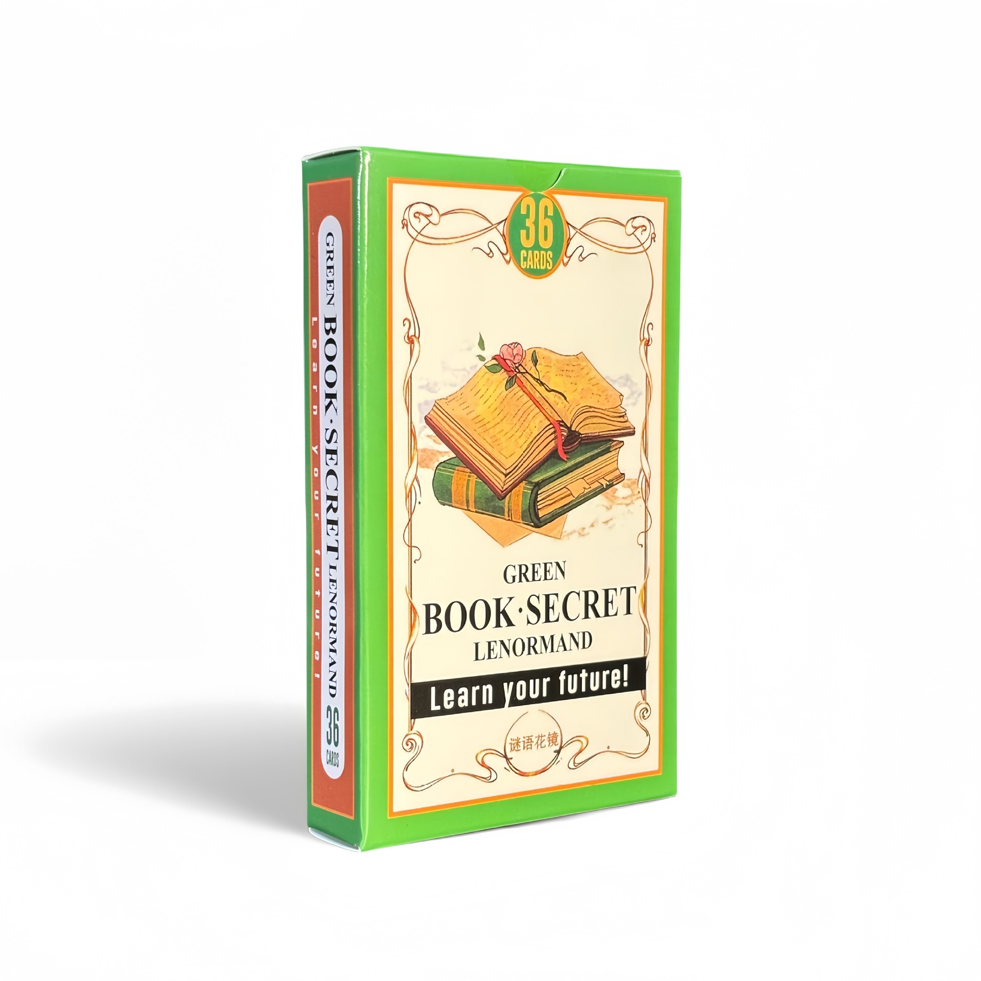 Tarot Cards Deck With Guidebook - Green Book Secret Lenormand Oracle Cards