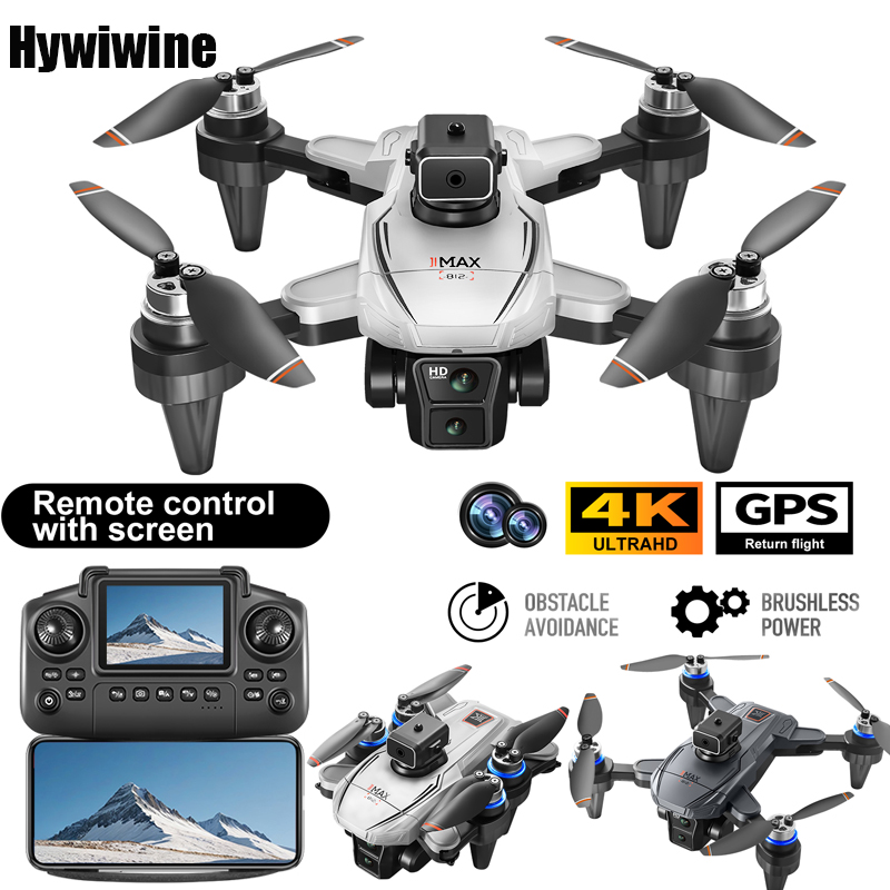 Fpv Brushless Rc Drone 4K - GPS RC Drone met scherm 4K