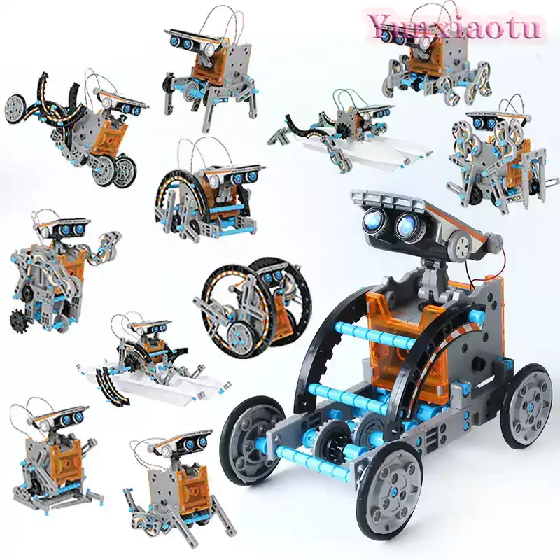 12-in-1 zonne-robot STEM-bouws - Stem Solar Robot Kit For Kids recensie en prijs