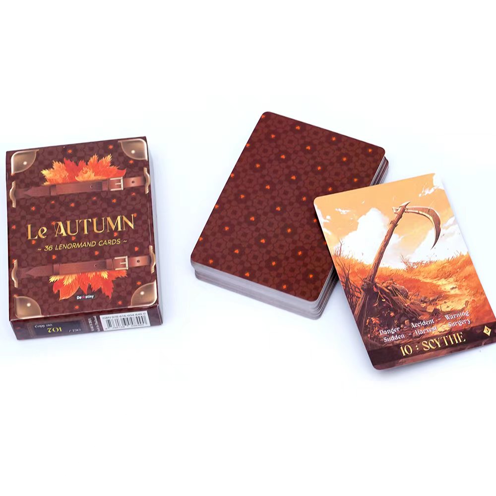 Lenormand Tarot Deck Le Autumn - Tarot Cards Deck With Guidebook recensie en prijs
