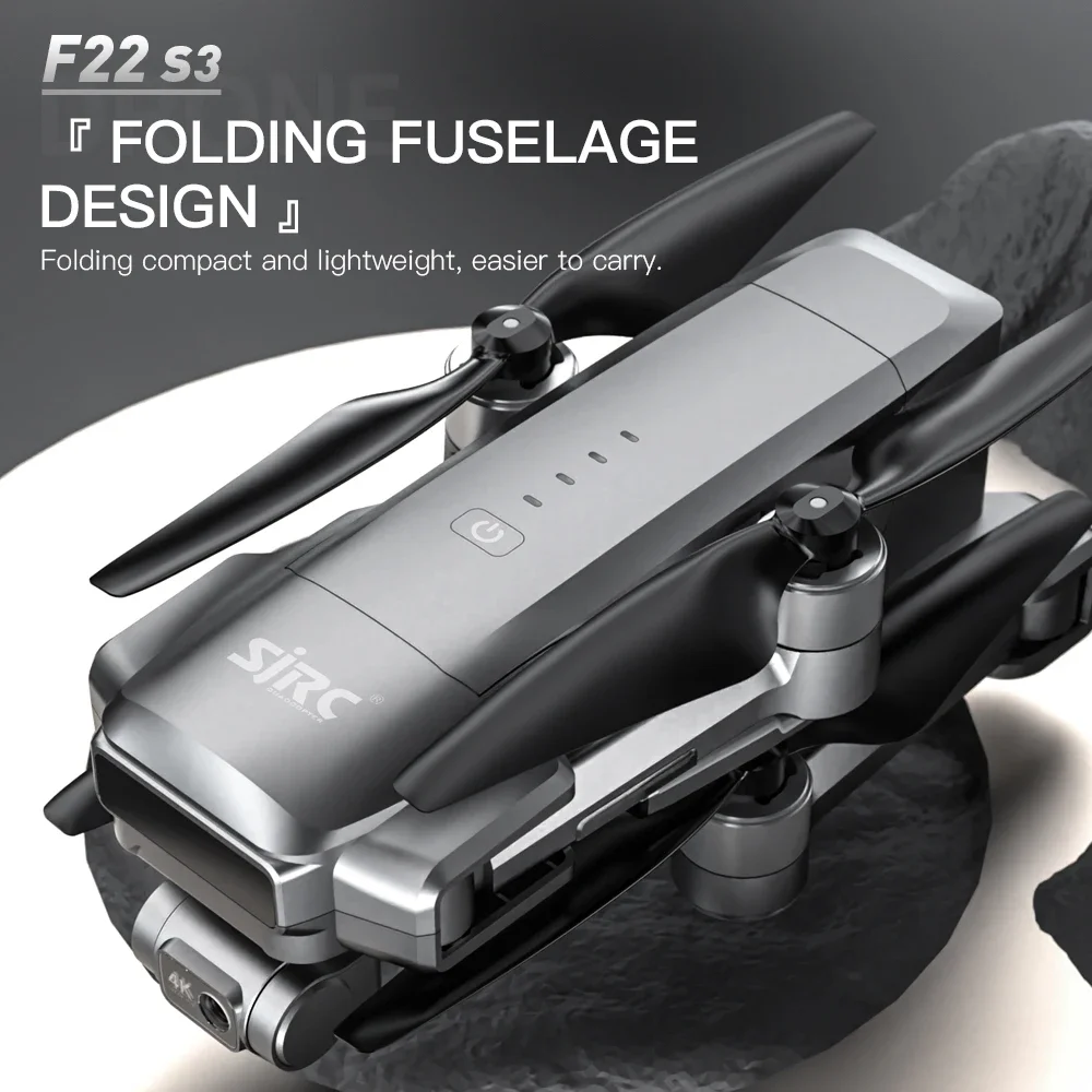 SJRC F22 S3 pro Opvouwbare RC  - Fpv Brushless Rc Drone 4K recensie en prijs