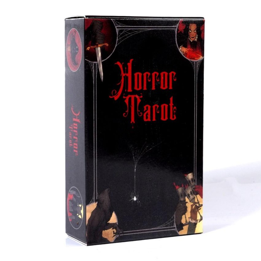 10.3*6Cm Horror Tarot Kaartspe - Tarot Cards Deck With Guidebook recensie en prijs