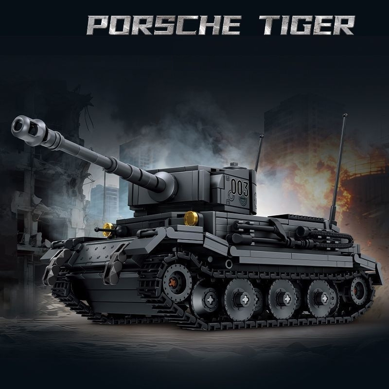 712-delige militaire oorlogsse - Lego Compatible Military Tank recensie en prijs