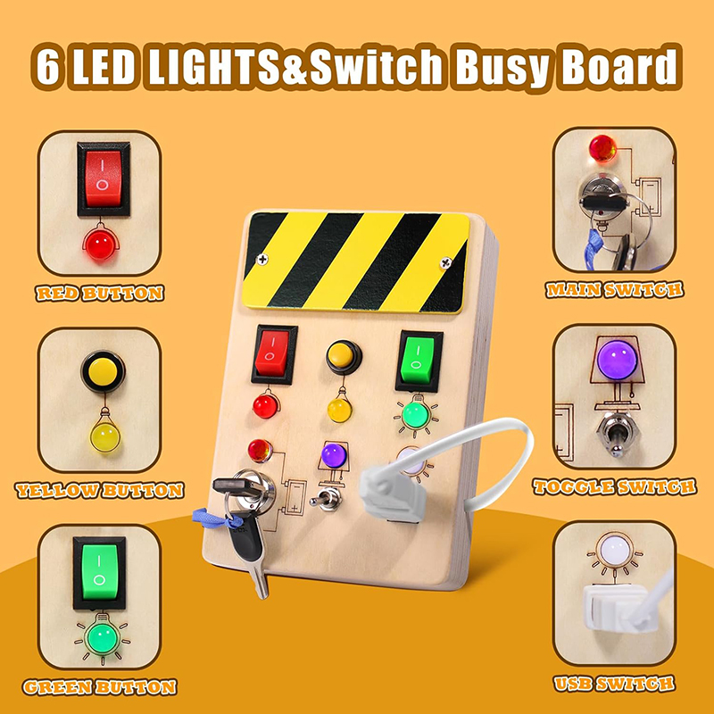 Montessori Busy Board Baby Zin - Montessori Wooden Busy Board Toddler recensie en prijs