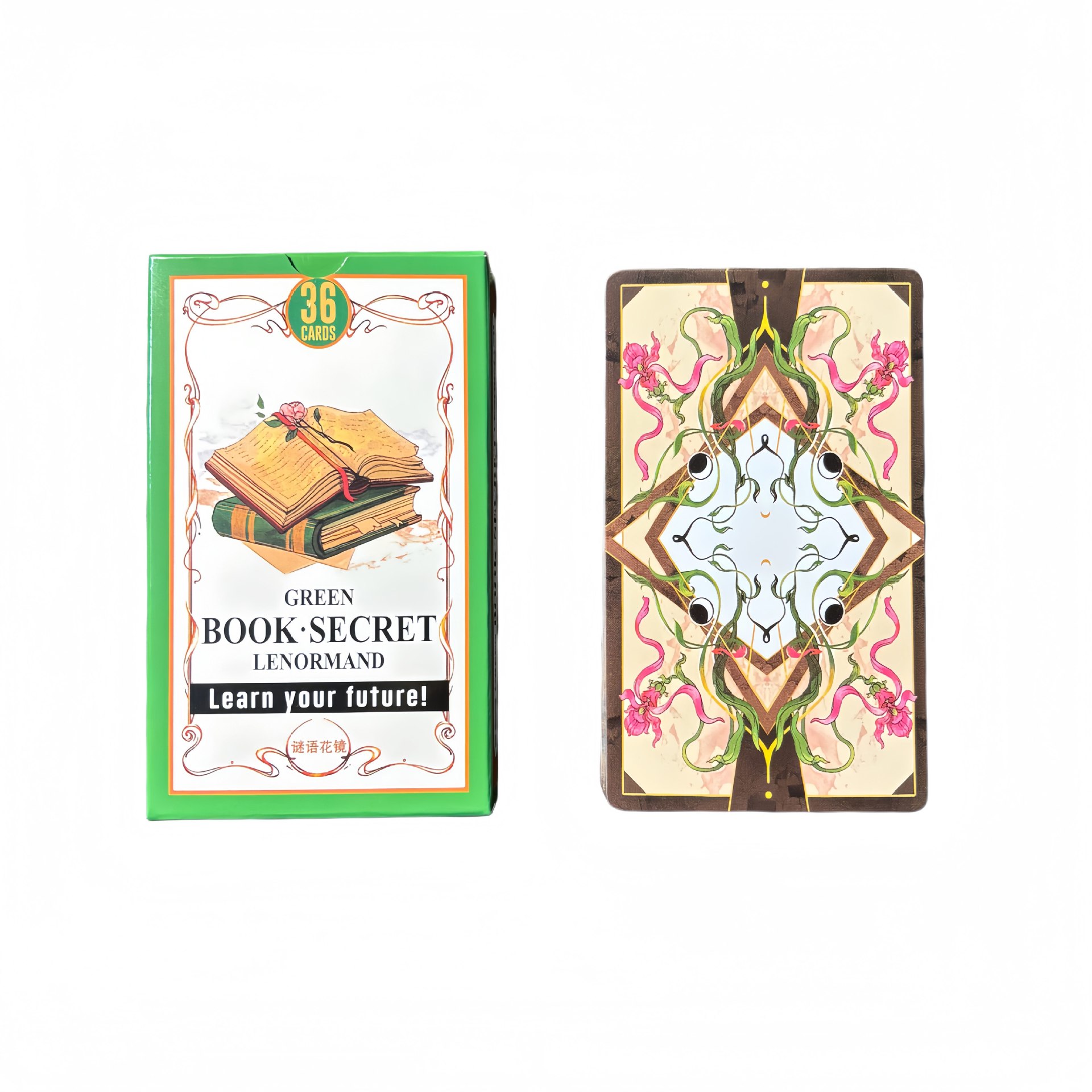 Green Book Secret Lenormand Or - Tarot Cards Deck With Guidebook recensie en prijs