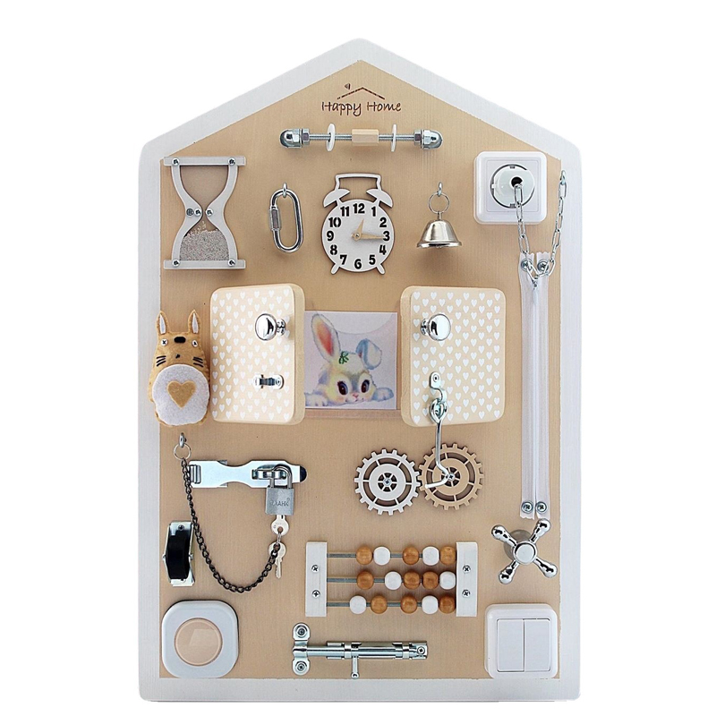 Montessori Houten Speelgoed Ac - Montessori Wooden Busy Board Toddler recensie en prijs
