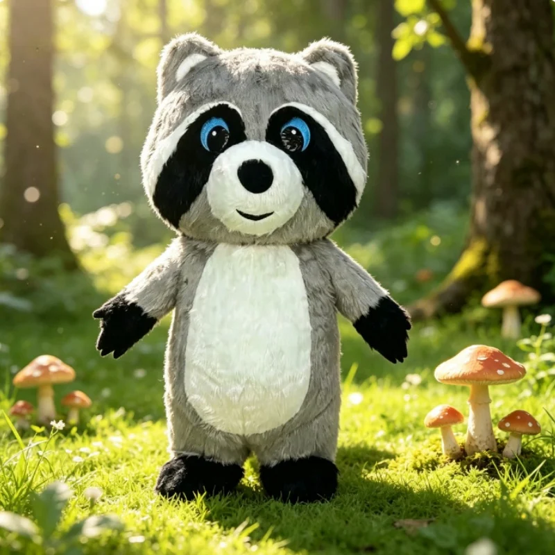 Grijs pluche opblaasbaar wasbe - Dolls recensie en prijs