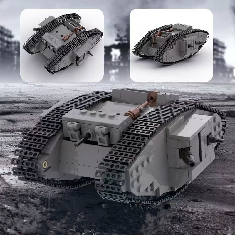 Hot Duitse militaire bouwstene - Lego Compatible Military Tank recensie en prijs